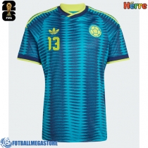 Fotballdrakt Herre Colombia Yerry Mina #13 Bortedrakt VM 2026 Kortermet